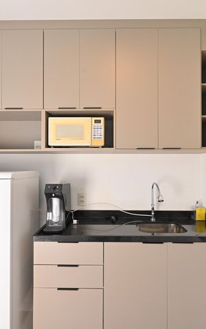 Studio para alugar com 18m², 1 quarto e sem vagaCozinha