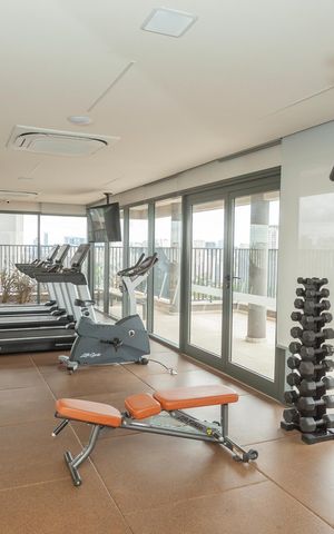 Studio à venda com 24m², 1 quarto e sem vagaÁrea comum - Academia
