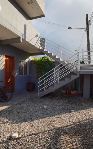 Apartamento para alugar com 25m², 1 quarto e sem vagaEscada de acesso ao Apartamento