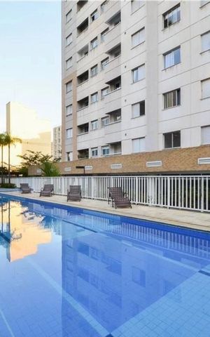 Apartamento para alugar com 45m², 1 quarto e 1 vagaPiscina
