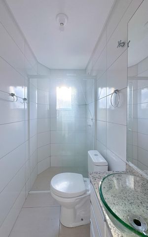 Apartamento para alugar com 55m², 2 quartos e 1 vagaBanheiro Social