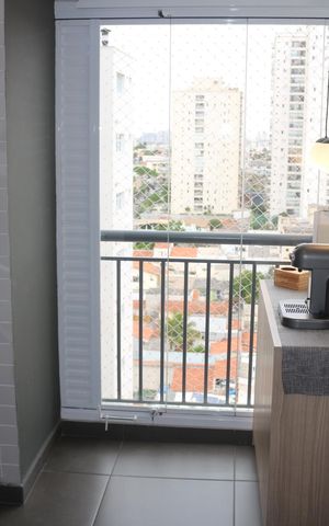 Apartamento à venda com 67m², 2 quartos e 1 vagaVaranda