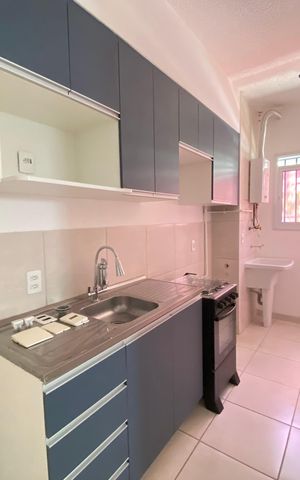 Apartamento à venda com 48m², 2 quartos e sem vaga Apartamento à venda com 48m², 2 quartos e sem vagaCozinha e Área de Serviço