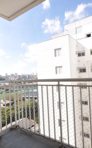 Apartamento para alugar com 61m², 2 quartos e 1 vagaSacada da Sala