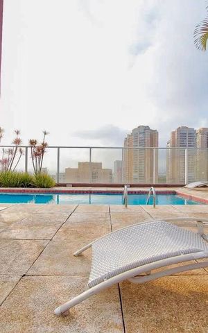 Studio para alugar com 40m², 1 quarto e 1 vaga Studio para alugar com 40m², 1 quarto e 1 vagaPiscina