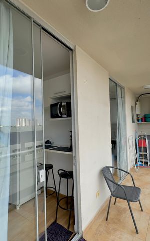Studio para alugar com 40m², 1 quarto e 1 vaga Studio para alugar com 40m², 1 quarto e 1 vagaVaranda