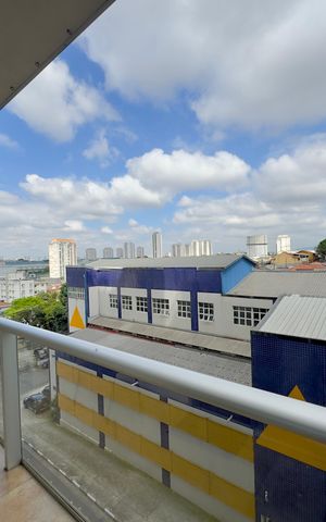 Studio para alugar com 40m², 1 quarto e 1 vaga Studio para alugar com 40m², 1 quarto e 1 vagaVaranda