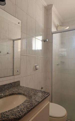 Apartamento para alugar com 46m², 1 quarto e 1 vagaBanheiro da Suíte