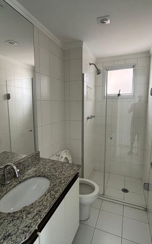 Apartamento para alugar com 110m², 3 quartos e 2 vagas Apartamento para alugar com 110m², 3 quartos e 2 vagasBanheiro da Suíte