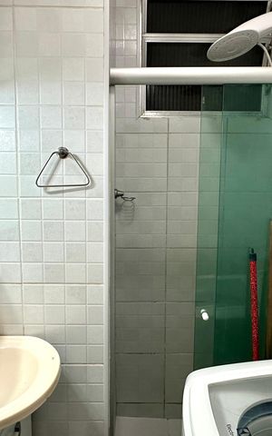 Apartamento para alugar com 36m², 1 quarto e sem vaga Apartamento para alugar com 36m², 1 quarto e sem vagaBanheiro
