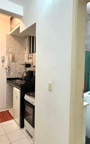Apartamento para alugar com 36m², 1 quarto e sem vaga Apartamento para alugar com 36m², 1 quarto e sem vagaCozinha