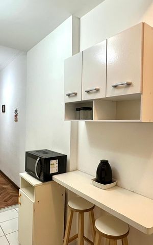 Apartamento para alugar com 36m², 1 quarto e sem vaga Apartamento para alugar com 36m², 1 quarto e sem vagaCozinha