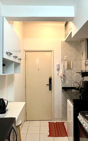 Apartamento para alugar com 36m², 1 quarto e sem vaga Apartamento para alugar com 36m², 1 quarto e sem vagaCozinha