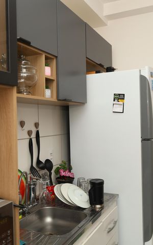 Apartamento à venda com 42m², 2 quartos e 1 vagaCozinha