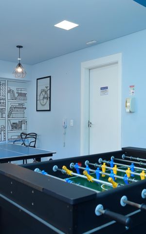 Apartamento à venda com 42m², 2 quartos e 1 vagaÁrea comum - Sala de jogos