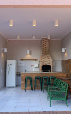Apartamento à venda com 42m², 2 quartos e 1 vagaÁrea comum - Churrasqueira