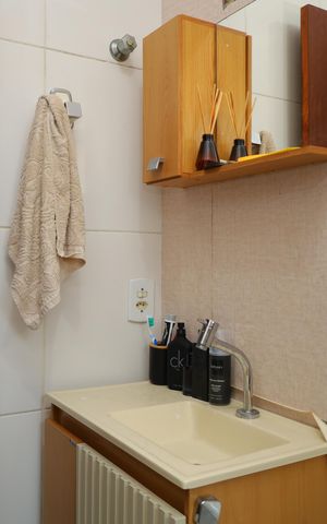 Casa de condomínio para alugar com 64m², 2 quartos e 1 vagaBanheiro 1
