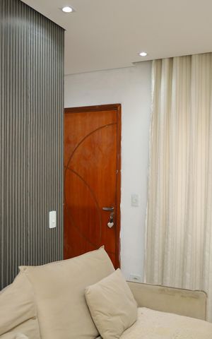 Casa de condomínio para alugar com 64m², 2 quartos e 1 vagaSala