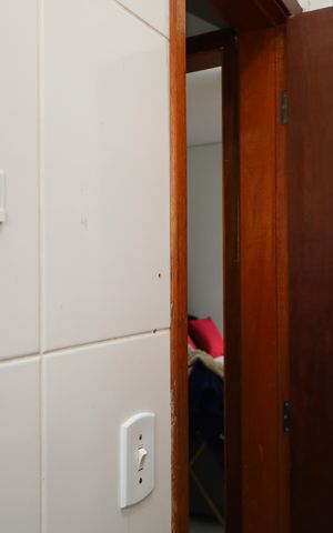 Casa de condomínio para alugar com 64m², 2 quartos e 1 vagaBanheiro 1