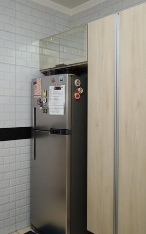 Casa de condomínio para alugar com 64m², 2 quartos e 1 vagaCozinha