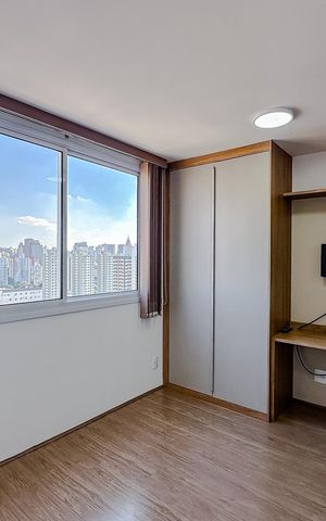 Apartamento para alugar com 19m², 1 quarto e sem vagaStudio