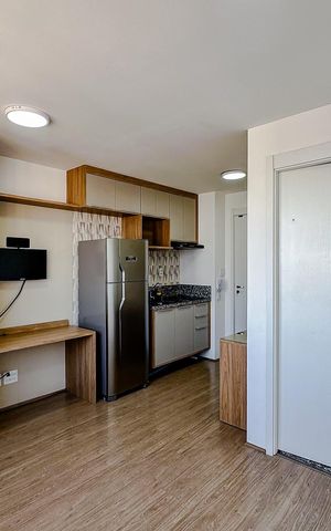 Apartamento para alugar com 19m², 1 quarto e sem vagaStudio
