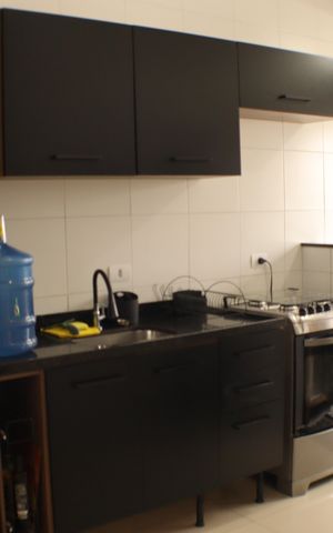Apartamento à venda com 42m², 1 quarto e 1 vagaCozinha e Área de Serviço