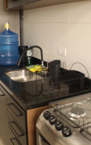 Apartamento à venda com 42m², 1 quarto e 1 vagaCozinha