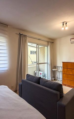 Studio para alugar com 32m², 1 quarto e 1 vaga Studio para alugar com 32m², 1 quarto e 1 vagaStudio