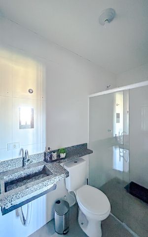 Apartamento para alugar com 30m², 1 quarto e sem vagaBanheiro da Suíte