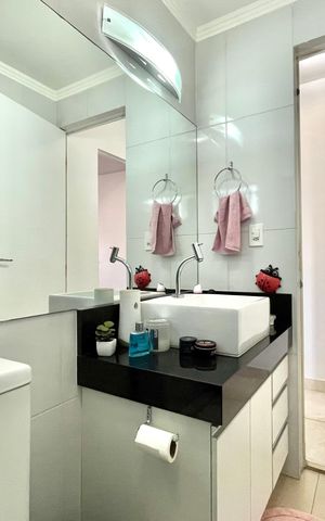 Apartamento à venda com 160m², 3 quartos e 1 vaga Apartamento à venda com 160m², 3 quartos e 1 vagaBanheiro