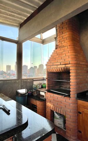 Apartamento à venda com 160m², 3 quartos e 1 vaga Apartamento à venda com 160m², 3 quartos e 1 vagaCobertura