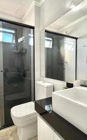 Apartamento à venda com 160m², 3 quartos e 1 vaga Apartamento à venda com 160m², 3 quartos e 1 vagaBanheiro