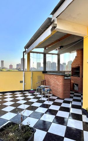 Apartamento à venda com 160m², 3 quartos e 1 vaga Apartamento à venda com 160m², 3 quartos e 1 vagaCobertura