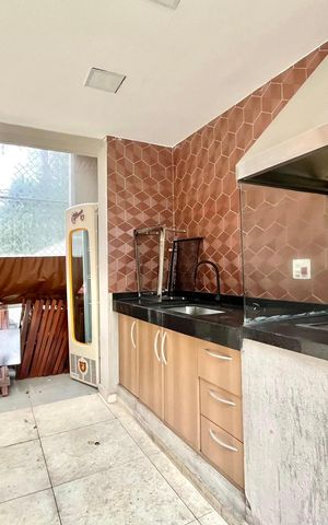 Apartamento para alugar com 101m², 2 quartos e 2 vagas Apartamento para alugar com 101m², 2 quartos e 2 vagasÁrea comum - Churrasqueira