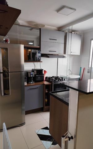 Apartamento à venda com 42m², 2 quartos e 1 vagaCozinha