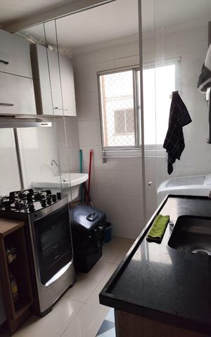 Apartamento à venda com 42m², 2 quartos e 1 vagaCozinha