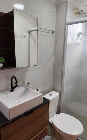 Apartamento à venda com 42m², 2 quartos e 1 vagaBanheiro