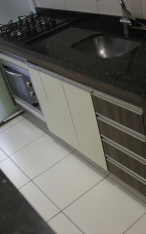 Apartamento à venda com 56m², 3 quartos e 1 vagaCozinha 