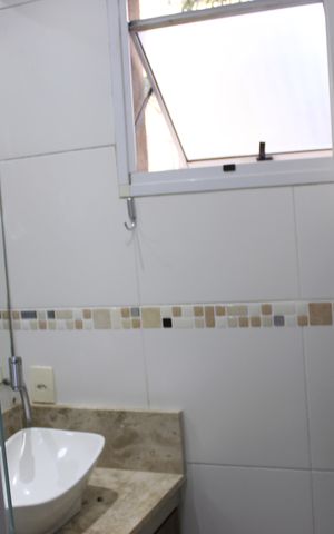 Apartamento à venda com 56m², 3 quartos e 1 vagaBanheiro da Suíte 