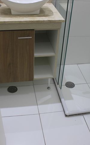 Apartamento à venda com 56m², 3 quartos e 1 vagaBanheiro social 