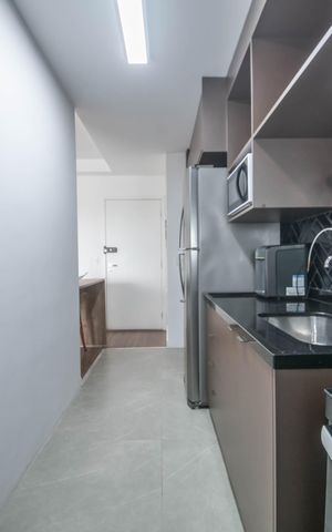 Apartamento à venda com 48m², 1 quarto e 1 vagaCozinha