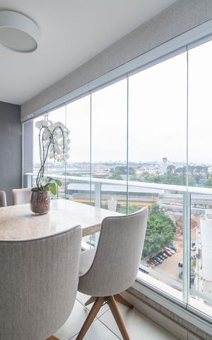 Apartamento à venda com 48m², 1 quarto e 1 vagaVaranda