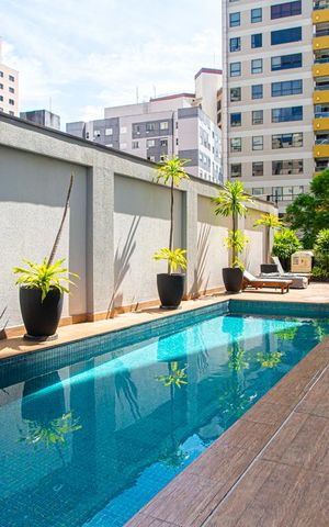 Apartamento à venda com 105m², 2 quartos e 2 vagasÁrea comum - Piscina