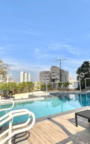 Apartamento à venda com 65m², 2 quartos e 1 vaga Apartamento à venda com 65m², 2 quartos e 1 vagaÁrea comum - Piscina