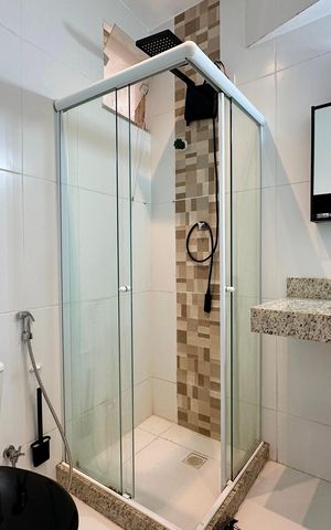 Apartamento à venda com 30m², 1 quarto e sem vaga Apartamento à venda com 30m², 1 quarto e sem vagaBanheiro Social