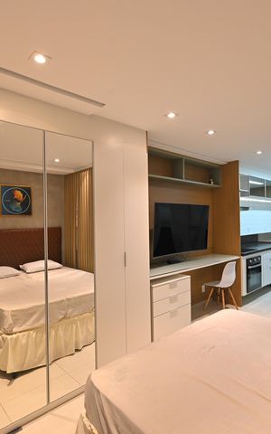 Apartamento para alugar com 38m², 1 quarto e sem vagaStudio