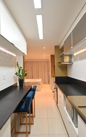 Apartamento para alugar com 38m², 1 quarto e sem vagaCozinha