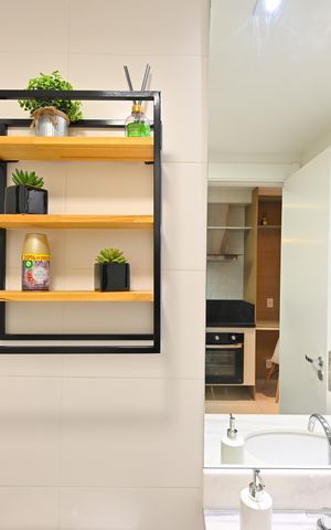 Apartamento para alugar com 38m², 1 quarto e sem vagaBanheiro Social