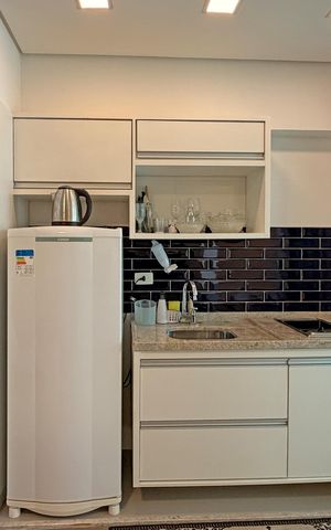Apartamento para alugar com 45m², 1 quarto e 1 vagaCozinha e Área de Serviço